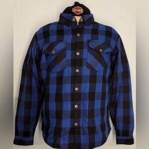 NWT SKULL RIDERZ - Men’s Road Armor Aramid Fiber Armored Shirt Jacket Size Large